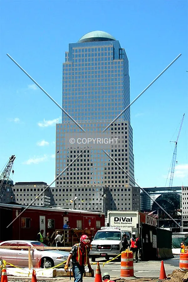 Post-9/11 view from the east