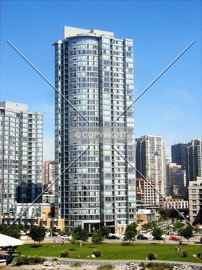 View from Cambie Bridge looking north