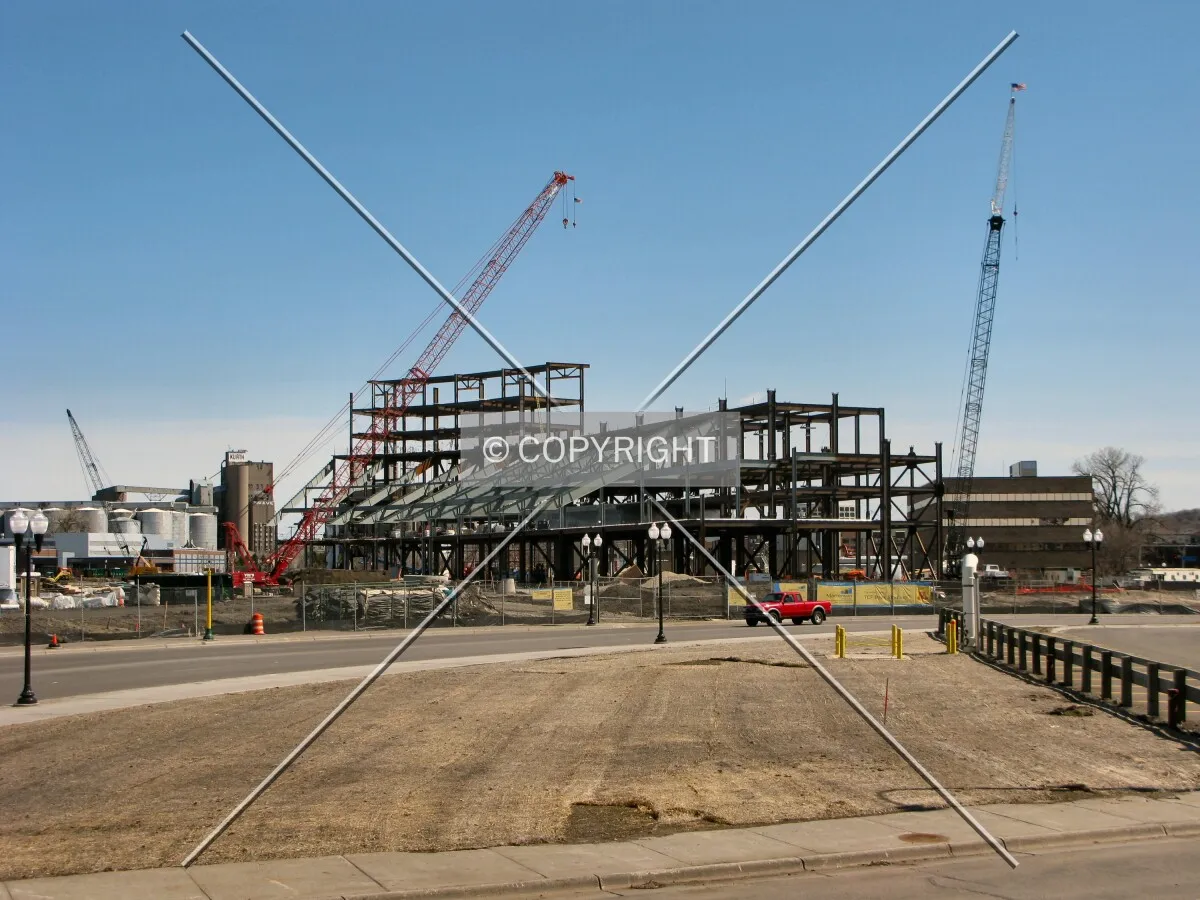 Southeast bleacher sections, from Williams Arena