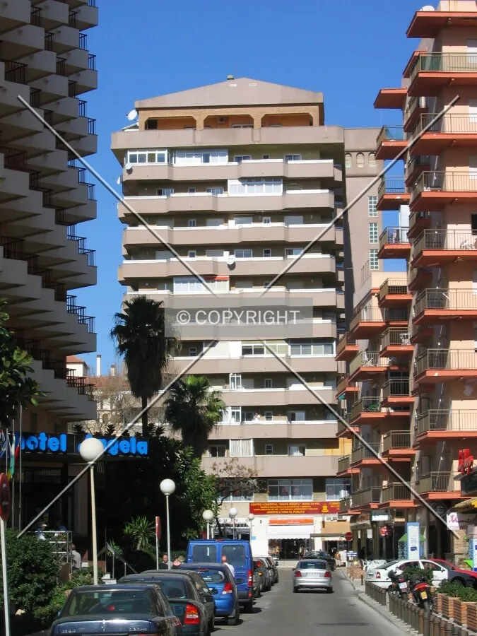Seen from sea promenade