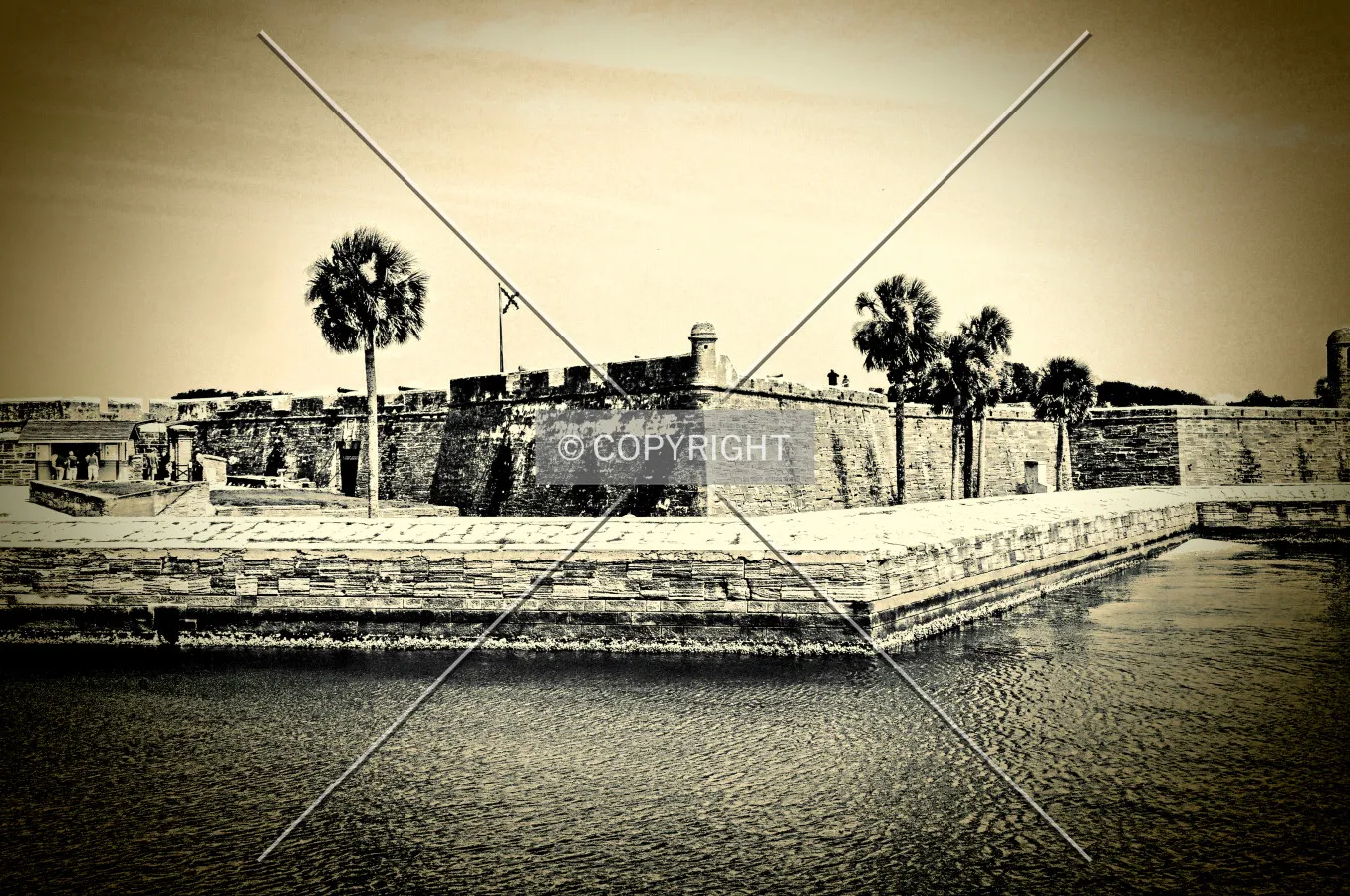 Castillo de San Marcos, St. Augustine, Florida, U.S.A.