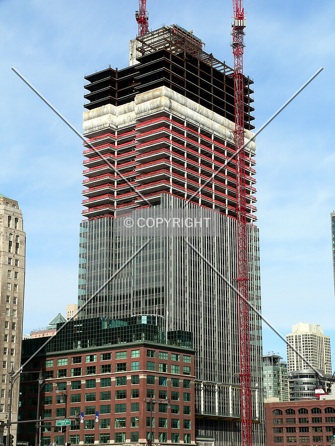 View to the northeast from Wacker Drive
