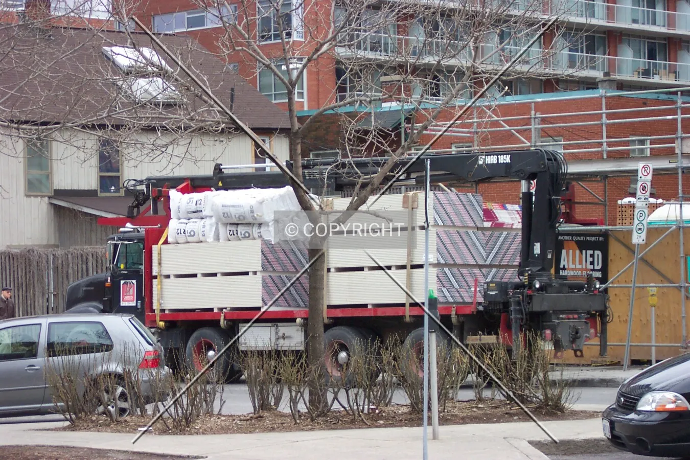 Drywall shipment