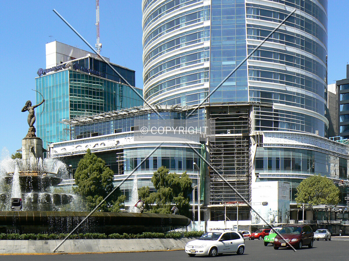 View from the east