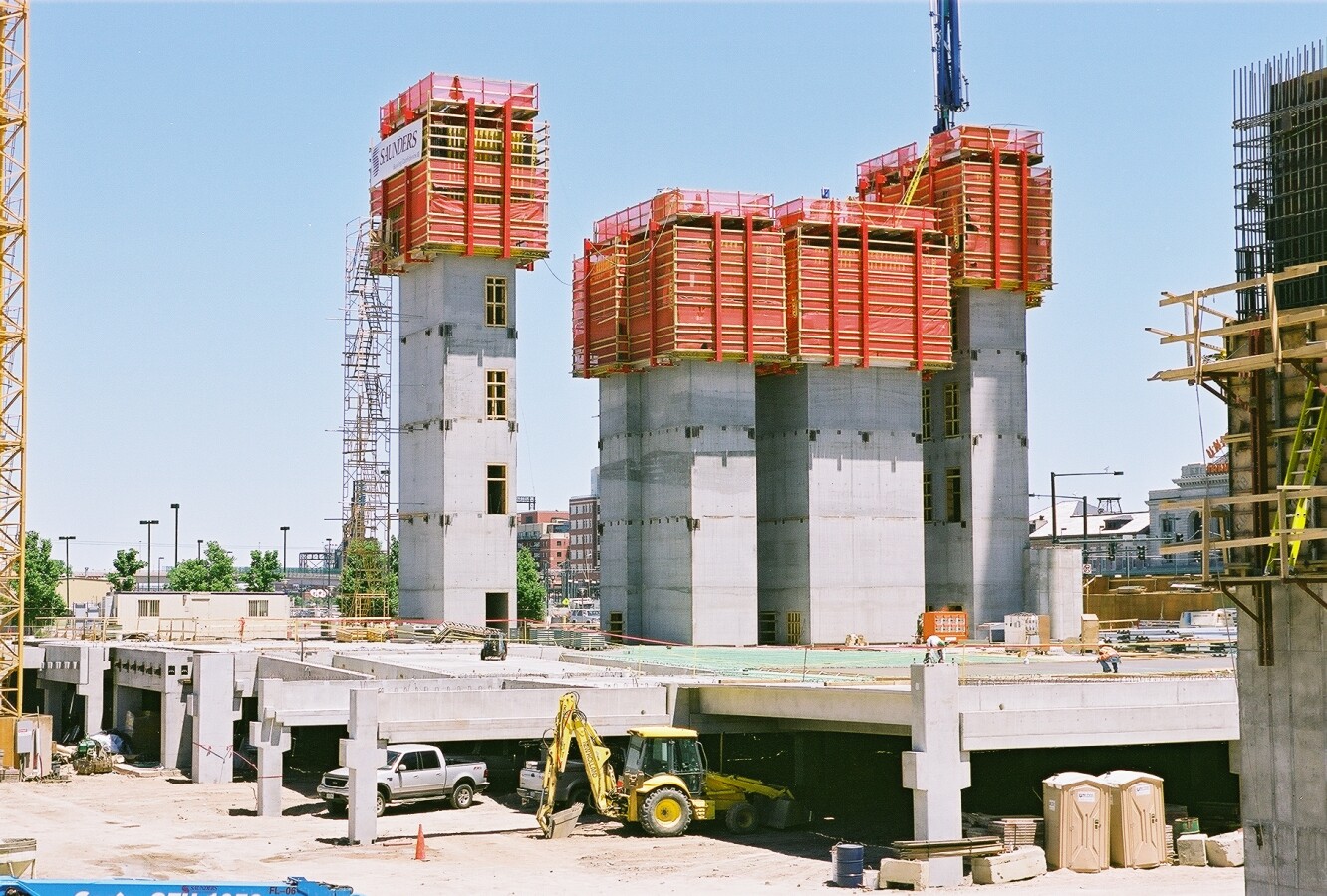 Formwork and building cores