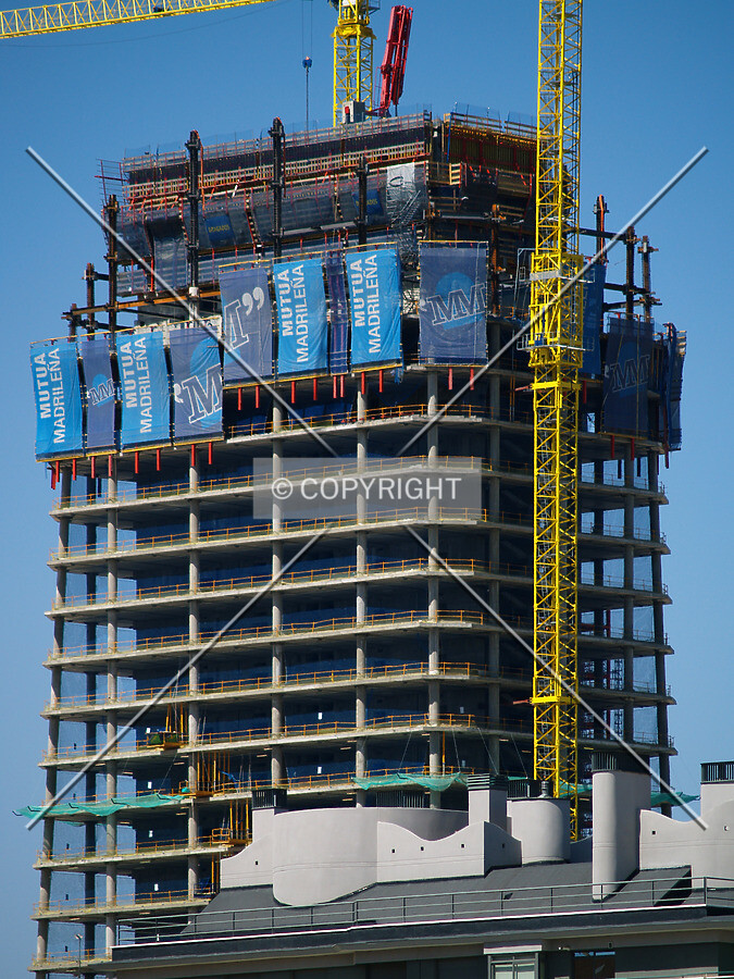 Top floors as seen from the southeast