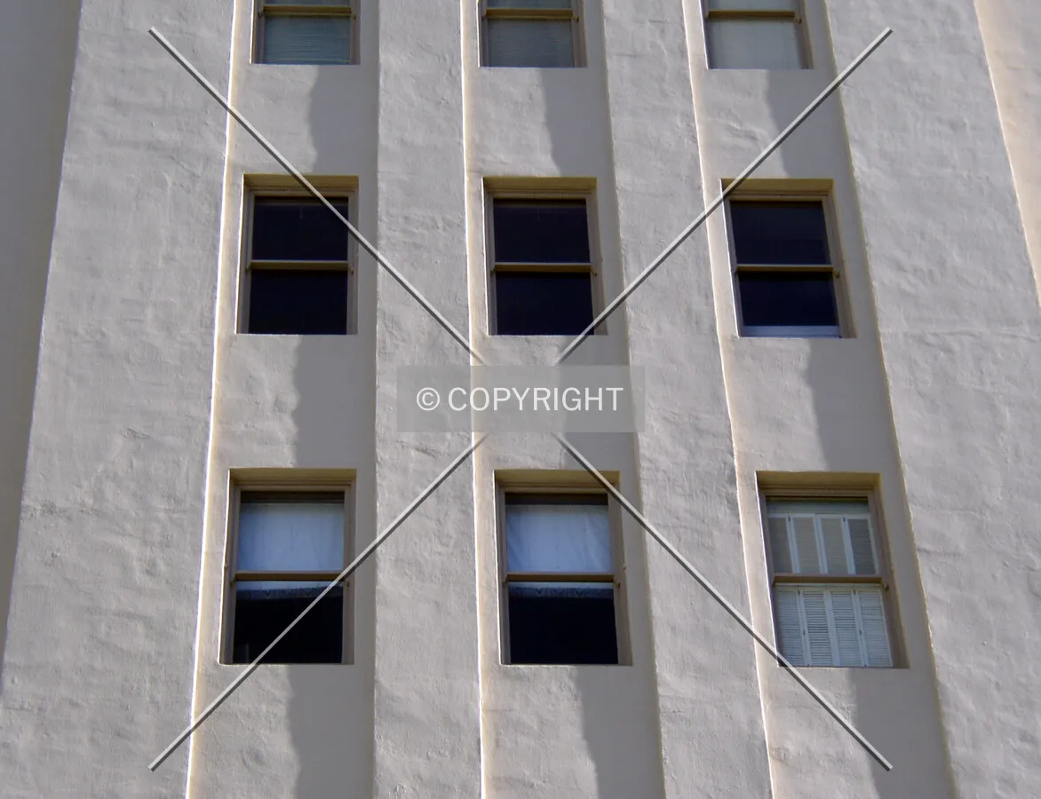 Detail of the southern facade