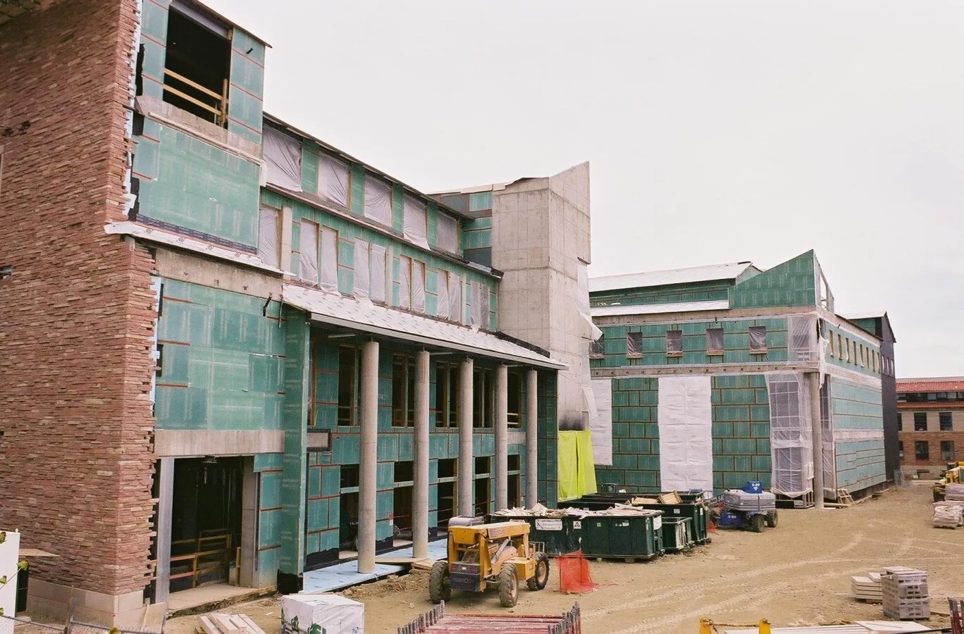 View to the east