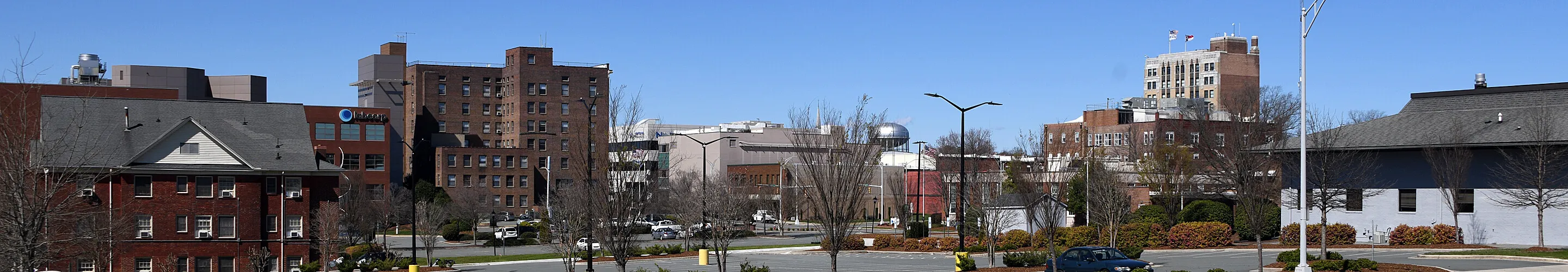 Downtown from the south