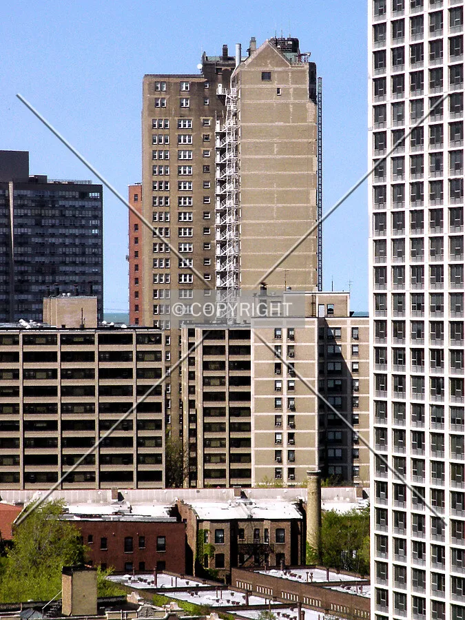 View from Cornell Towers looking north
