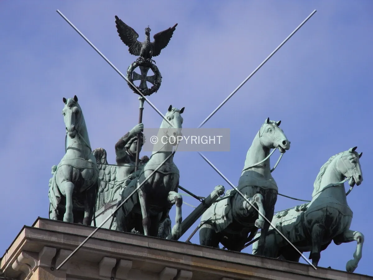Quadriga on Brandenburg Gate