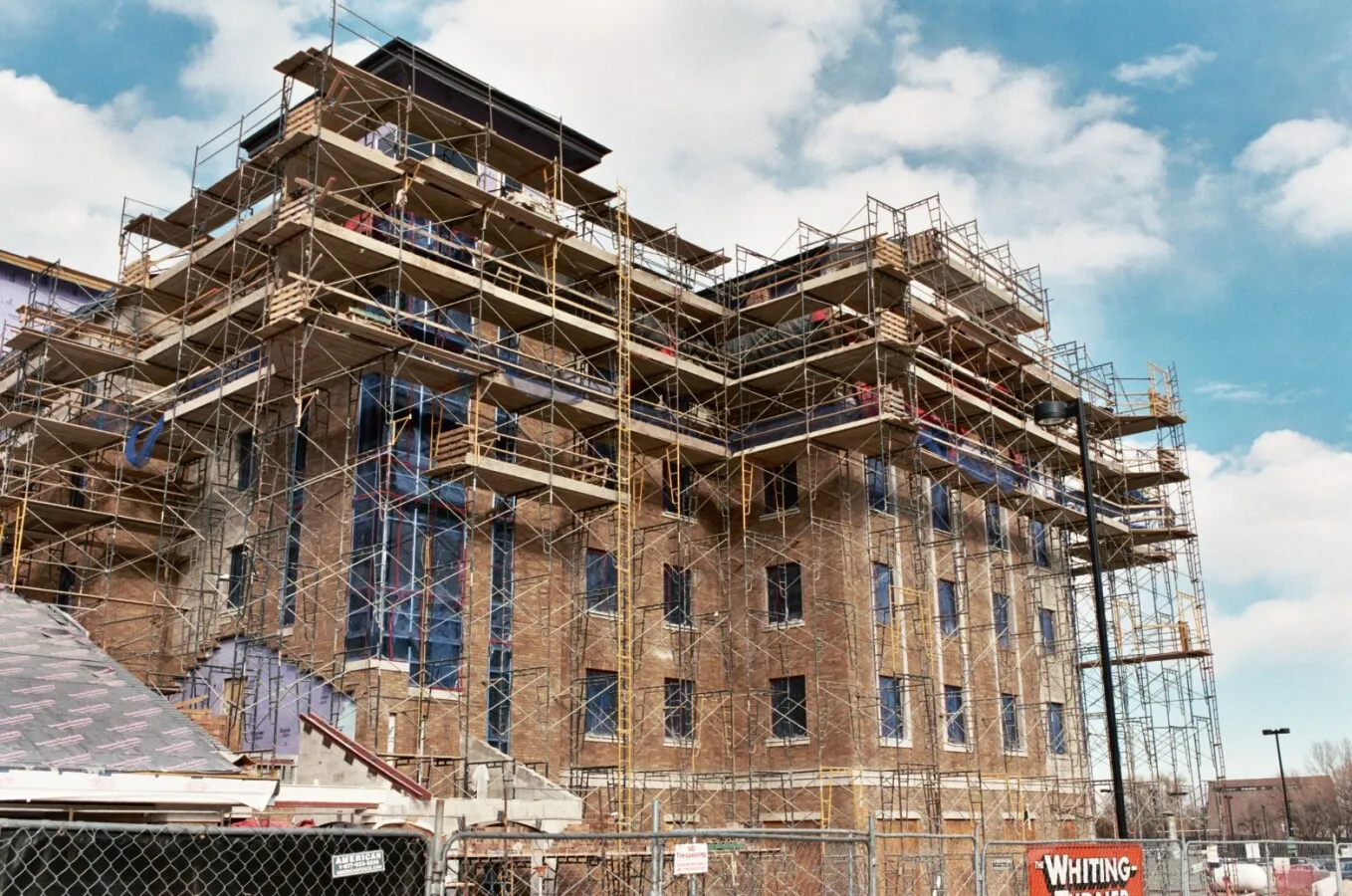 Looking northeast