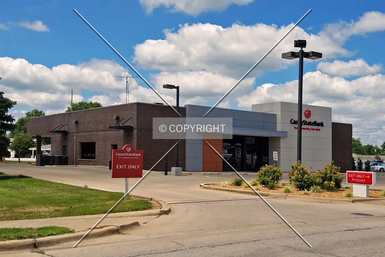 View from the southeast; July 29, 2017