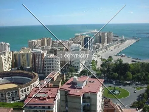 Looking over the port district