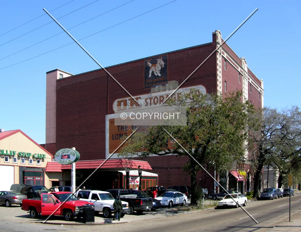 Looking northeast from St. Charles Avenue