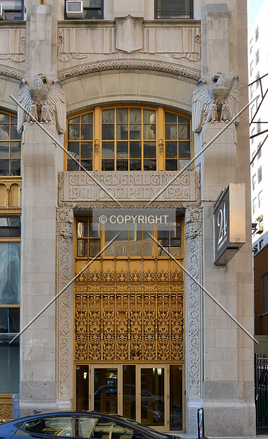 View from the northeast on Commerce Street