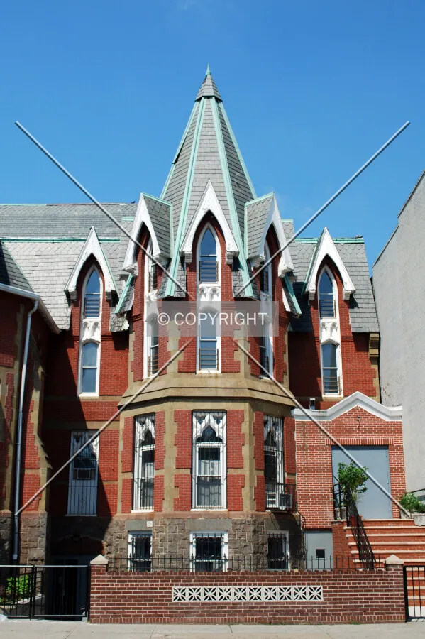 Section along Bedford Avenue