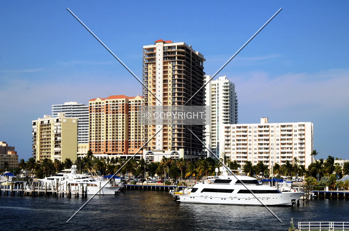 View from the southwest along the intracoasal bridge