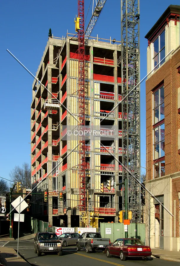 From 2nd Street SE to the south