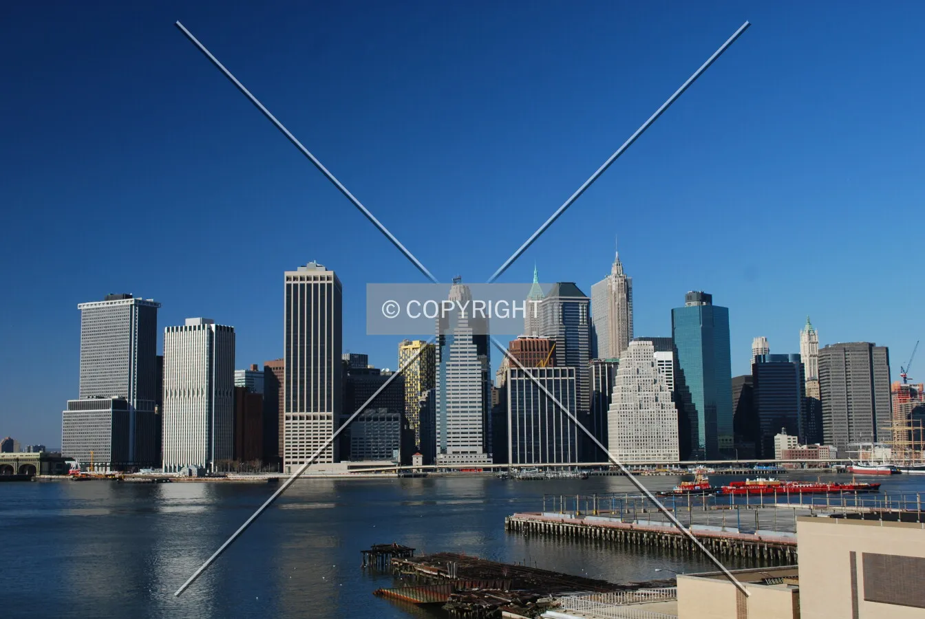 Viewed from Brooklyn Heights
