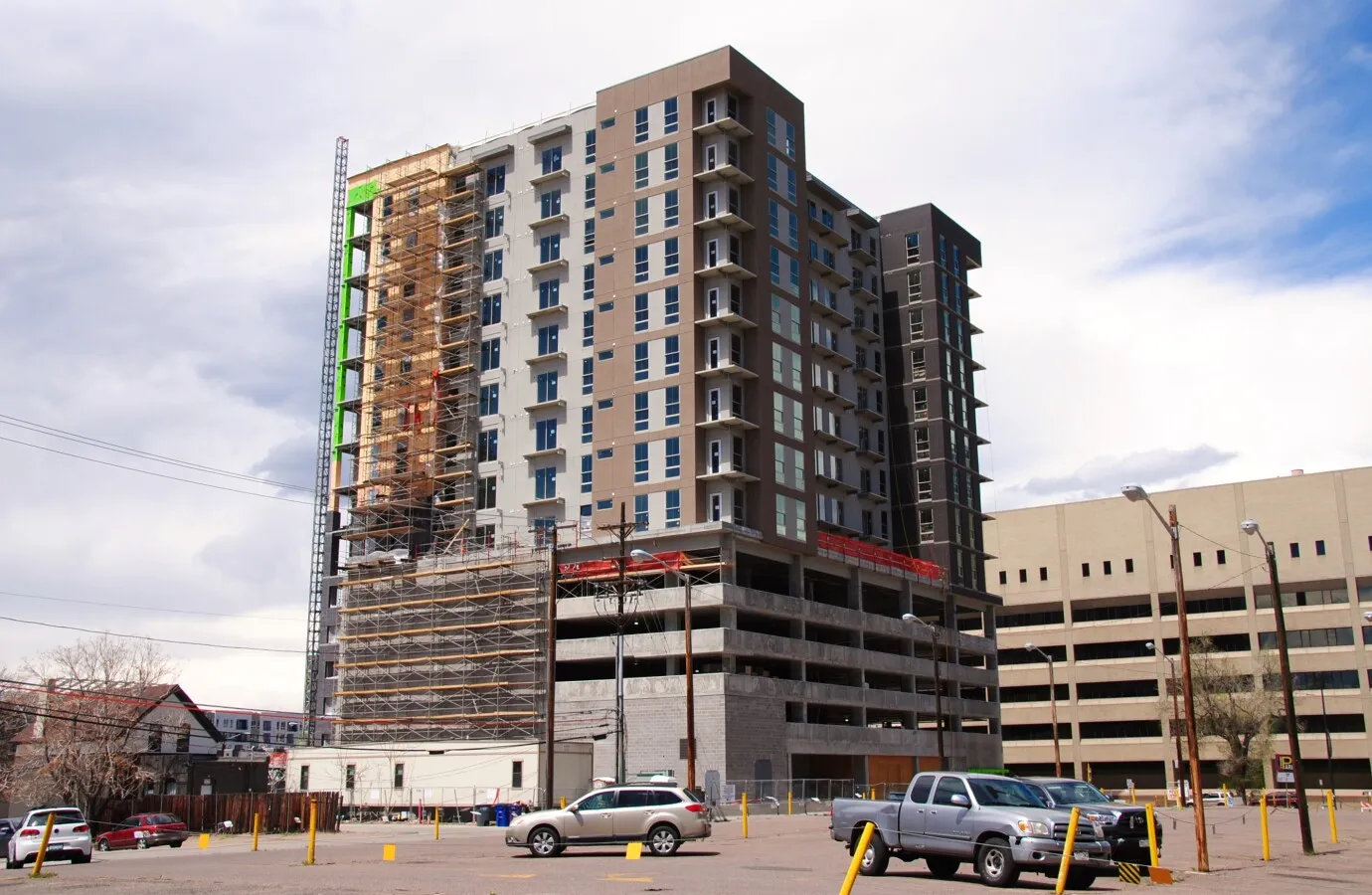View from the southeast