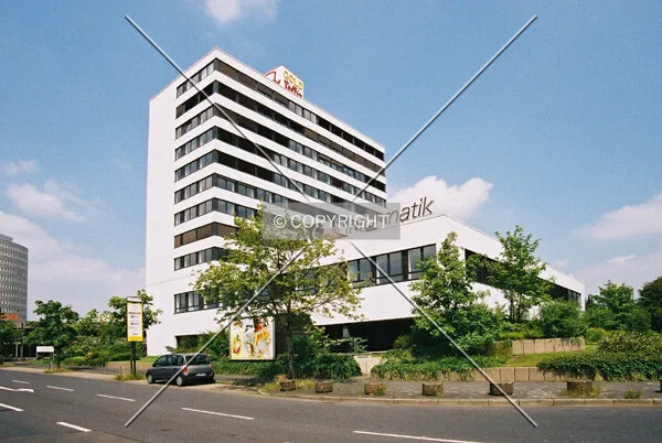 The high-rise building and its low-rise addition