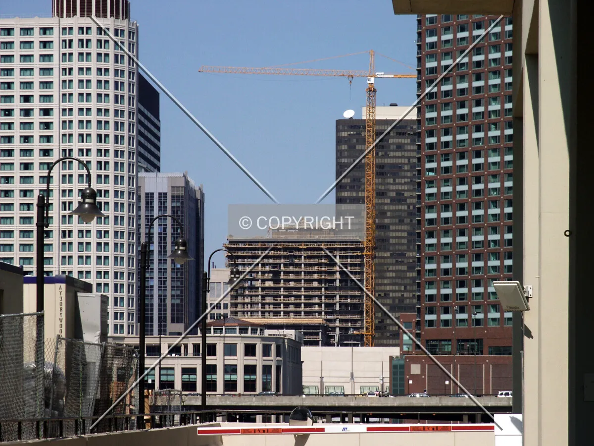 Looking north from Randolph Street