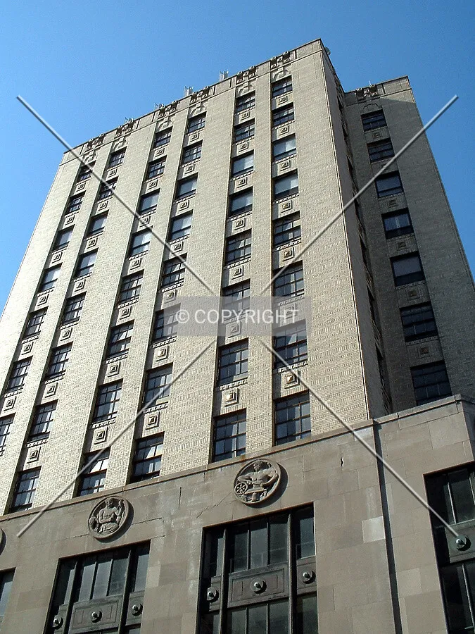 Broadway facade from the southeast