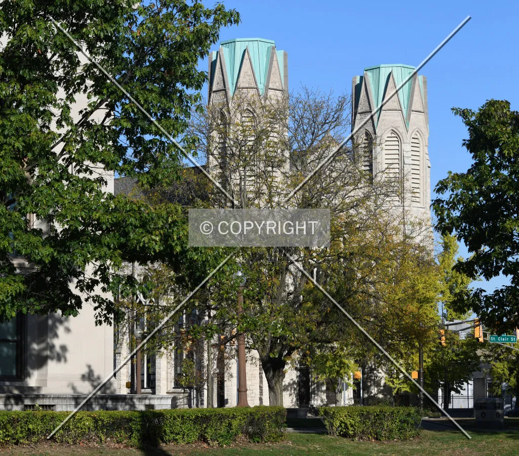 View from the southeast