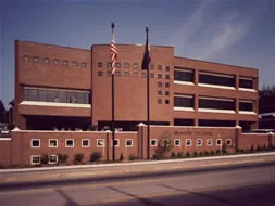 View from the east