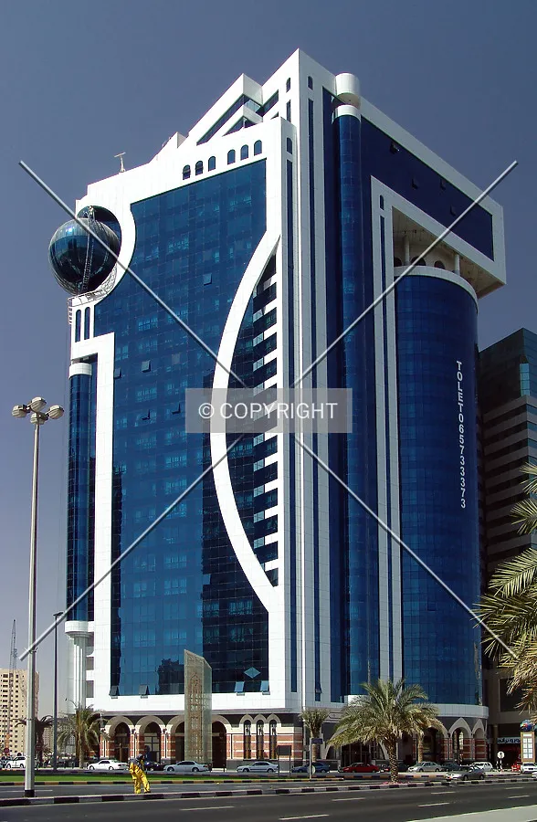 The eastern view from across Corniche Road