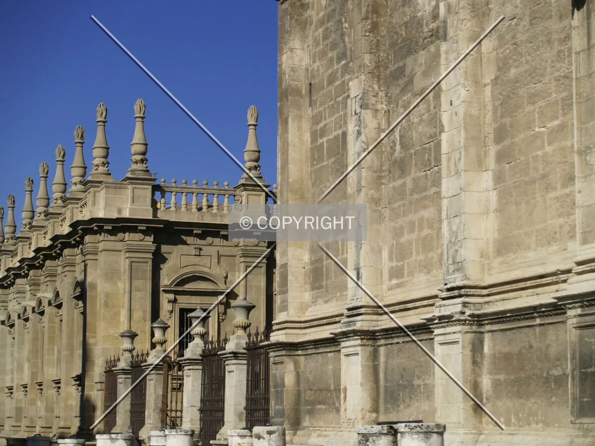 Detail of the southern side