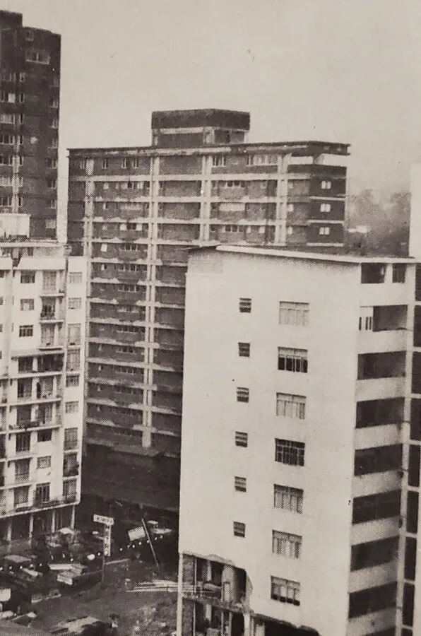 Vintage view from the southeast