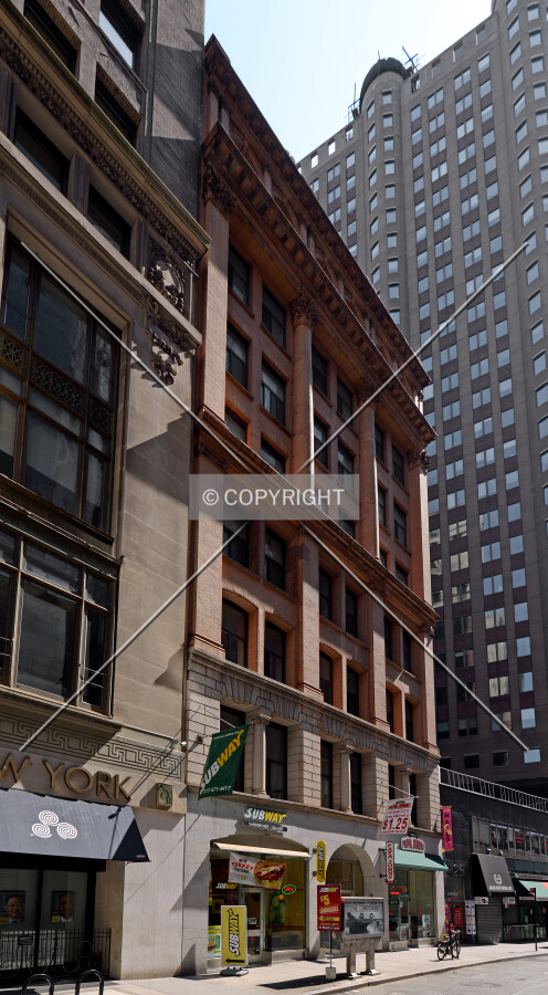 View from the west on Maiden Lane