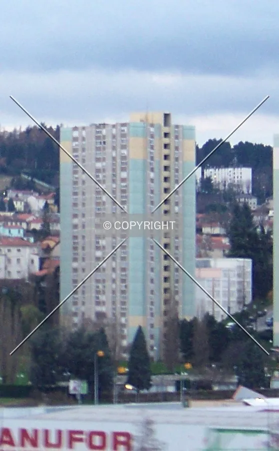 Northeast view from the highway.