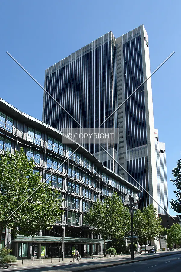 Frankfurter Büro Center (FBC) as seen from Mainzer Landstraße