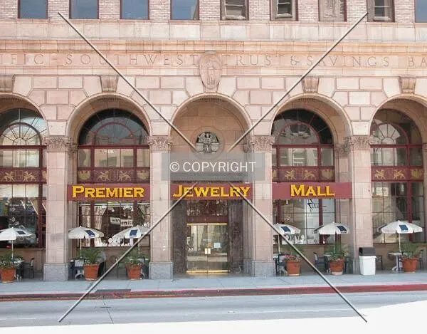 Building front along Colorado Boulevard