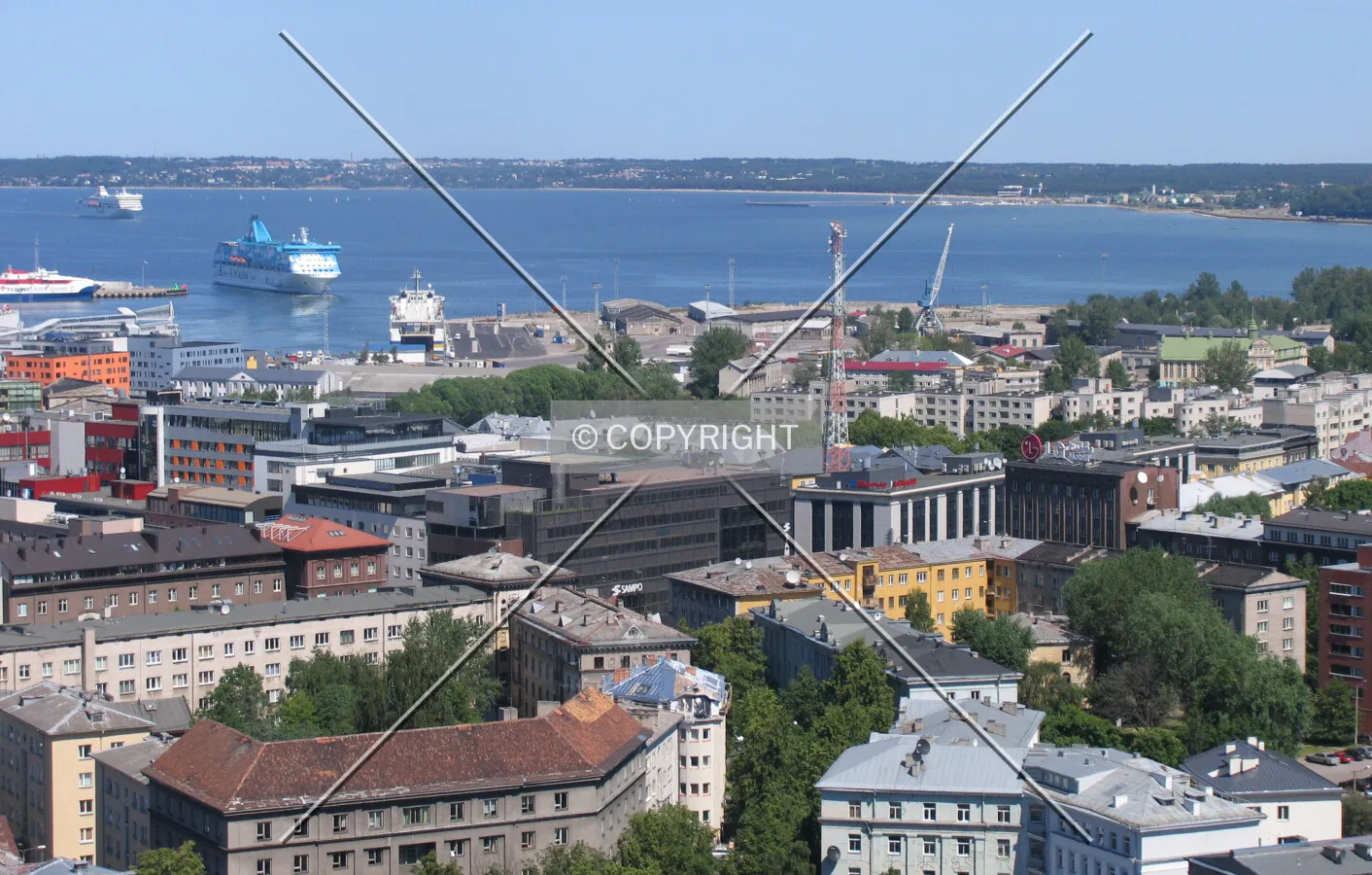 Downtown and seaport