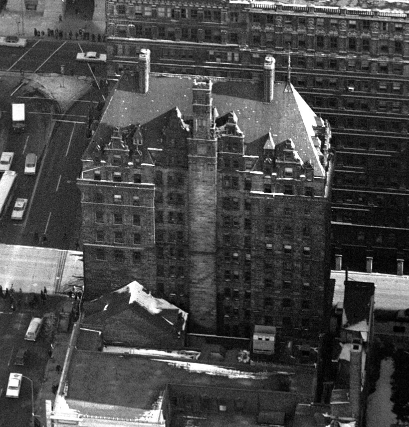 View from the west