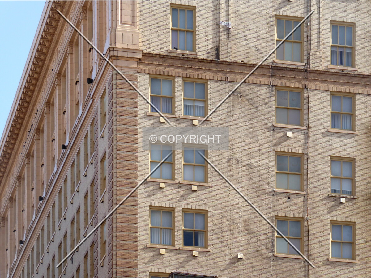 Northern facade detail
