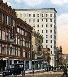 View from the northeast