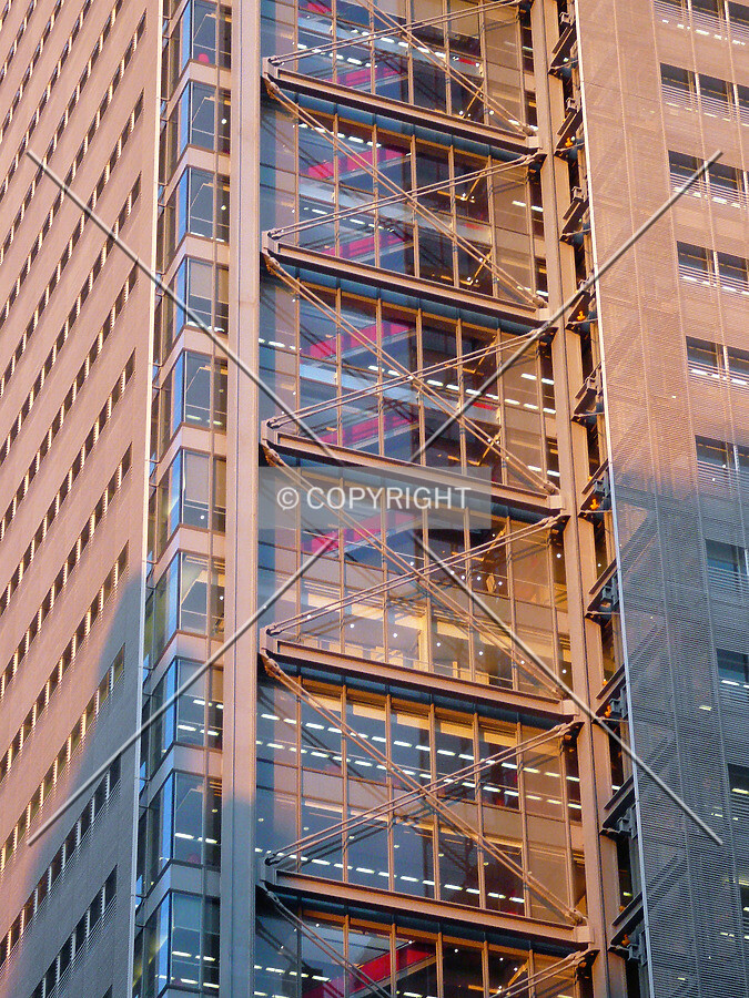 Detail of the southwest corner