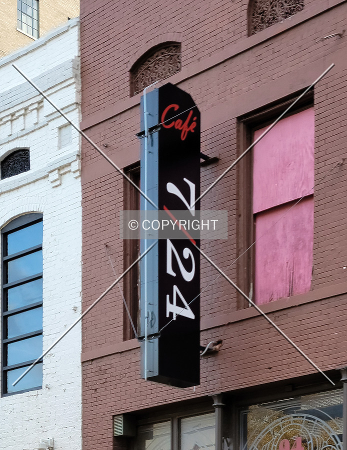 Signage from the northwest; November 20, 2021