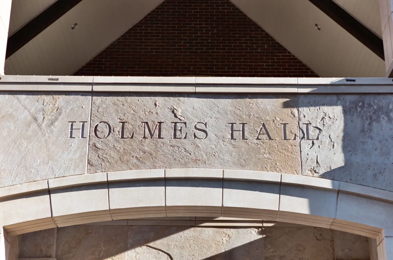 Name above the entrance
