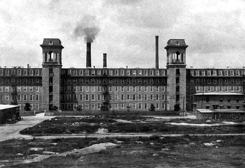 View from the east