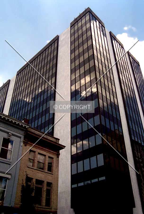 View from the southeast on Jefferson Street