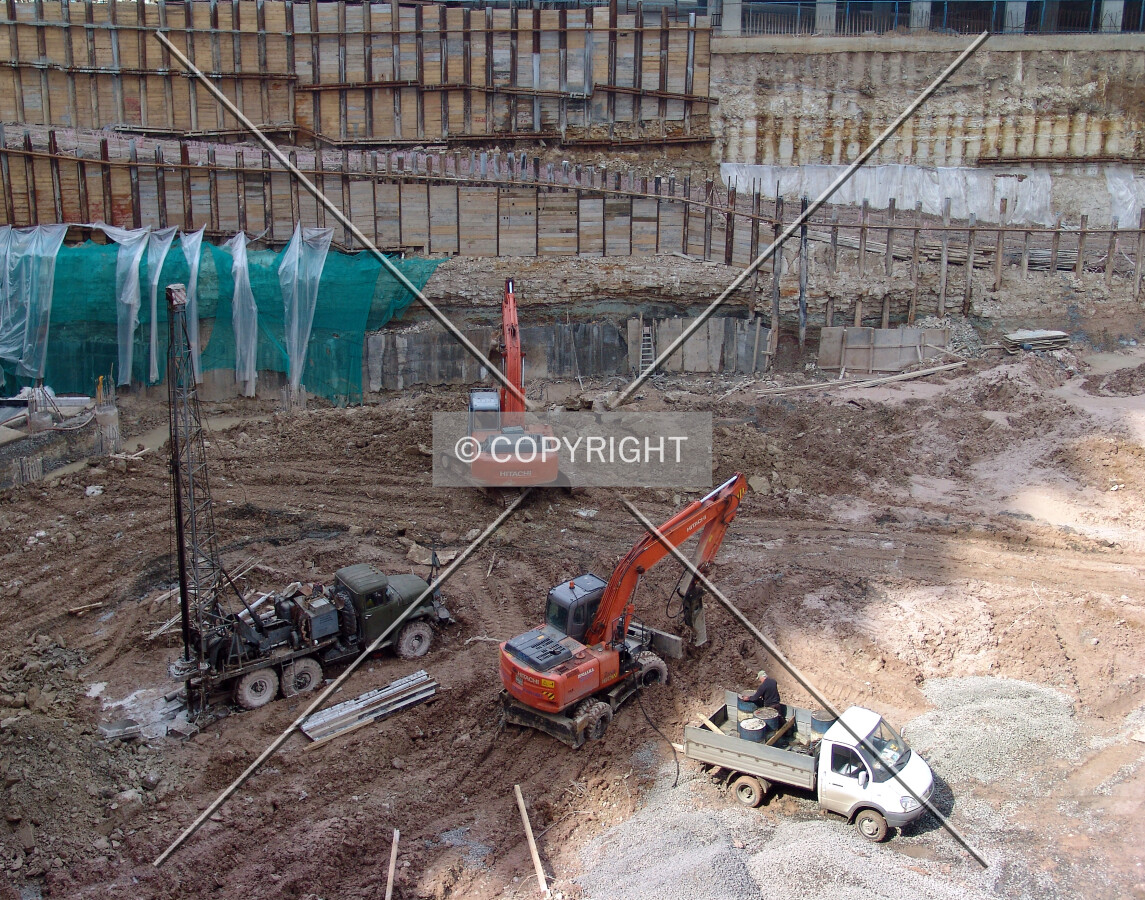 Foundation pit