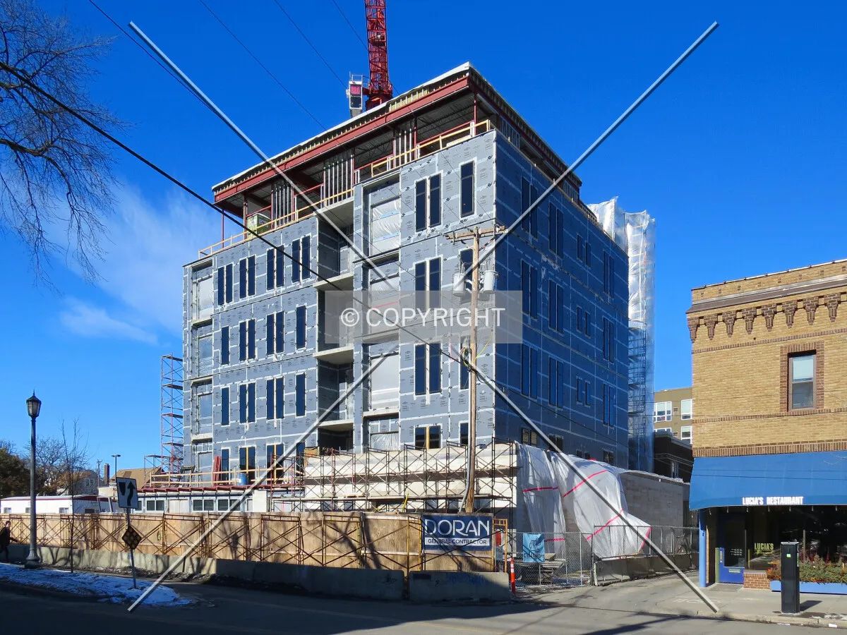 View to the northwest across West 31st Street