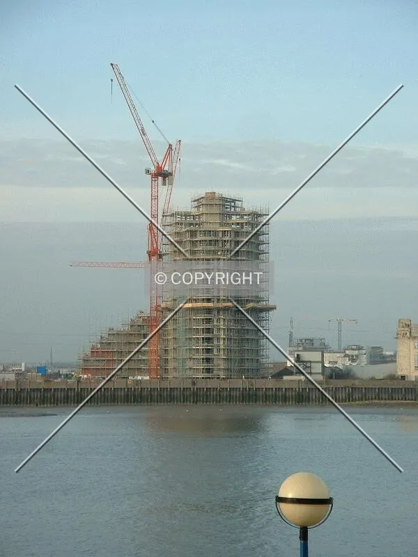 View from the Thames Barrier visitor centre