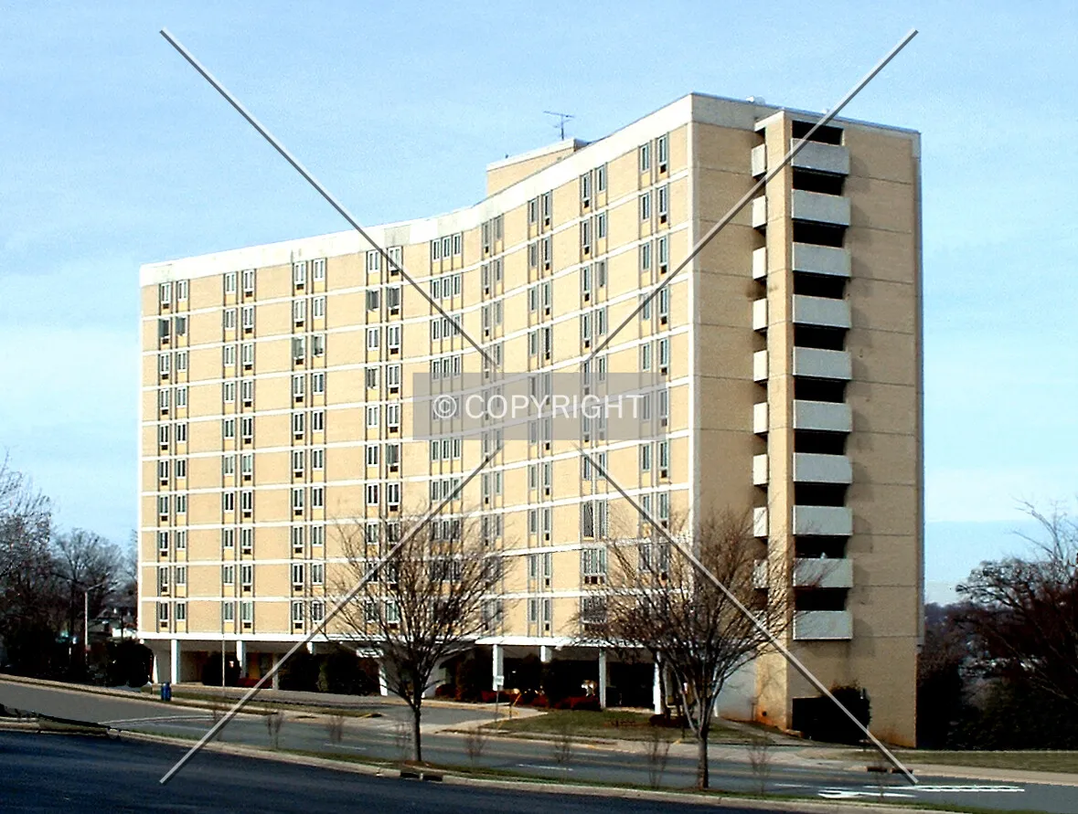 View from the southeast